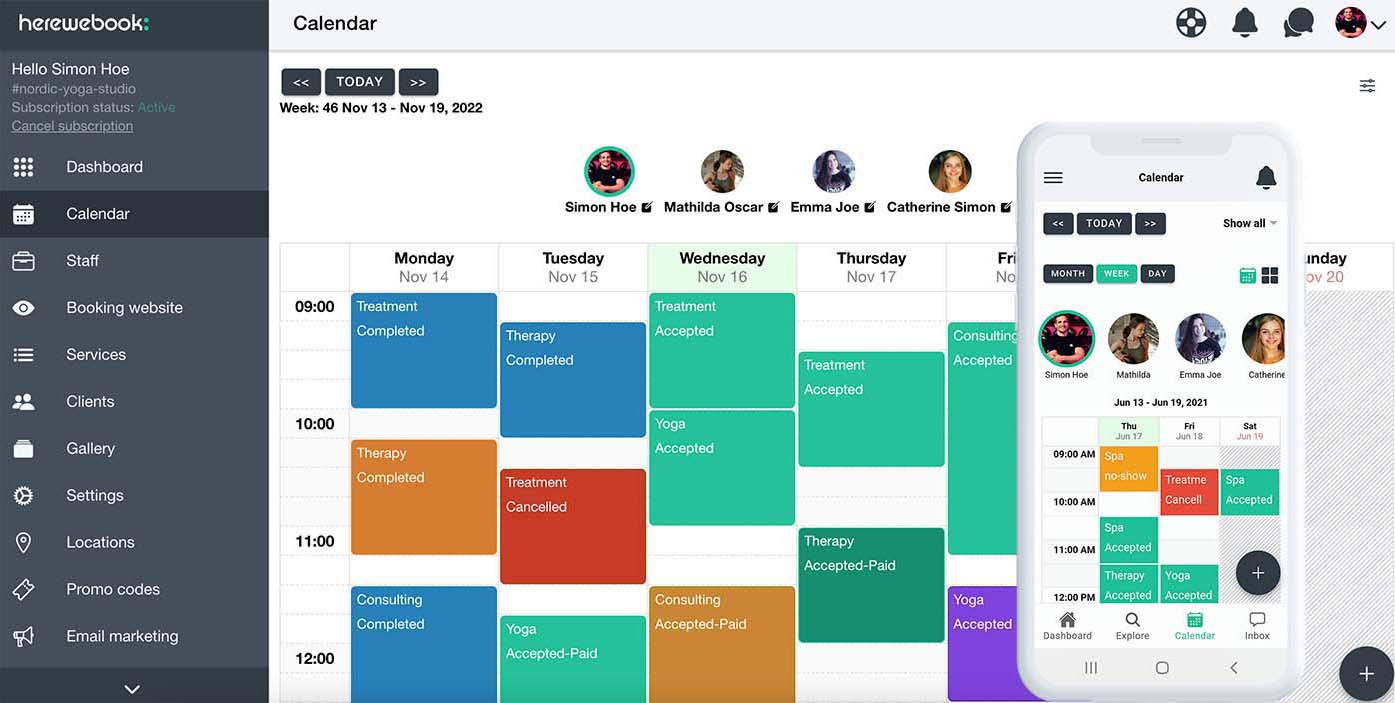 Free online booking system appointment scheduling app